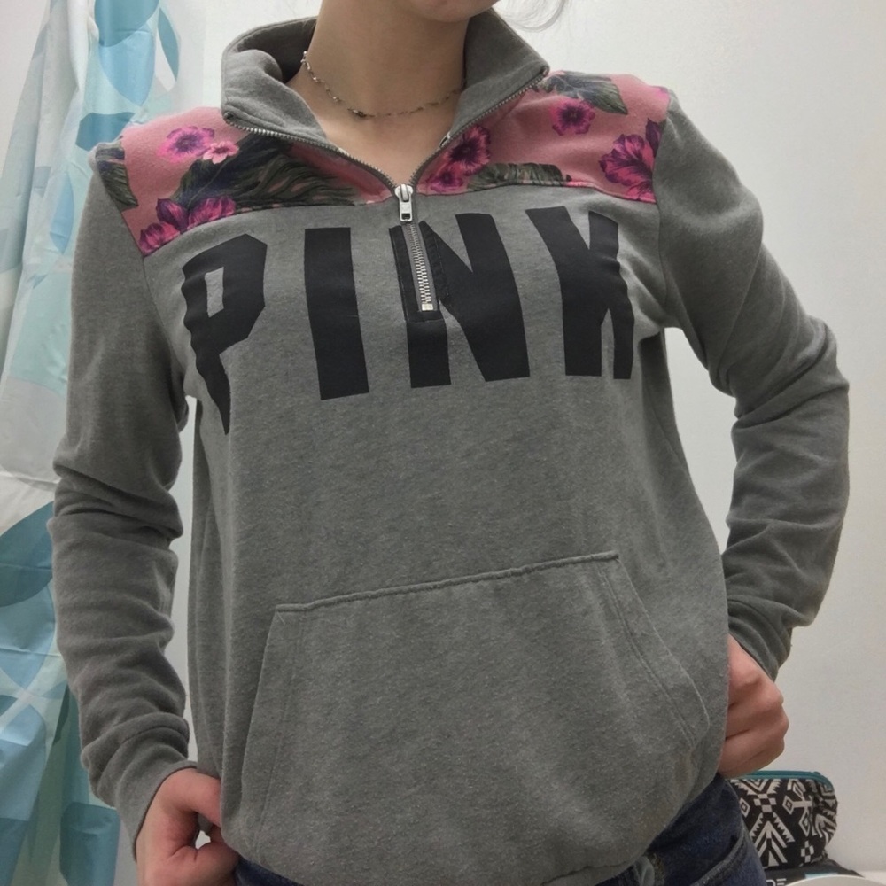 Quarter zip sweater